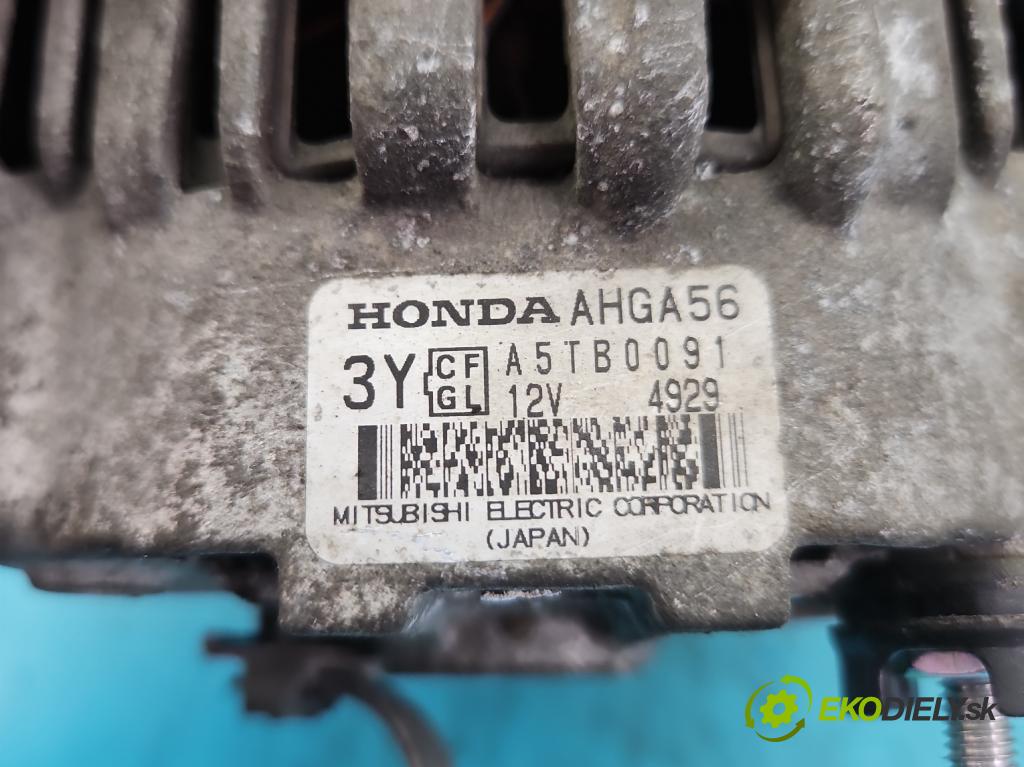 Honda Jazz II 2002-2008 1.3 I-DSI: 83 HP manual 61 kW 1339 cm3 5- Alternator A5TB0091 (Alternátory)
