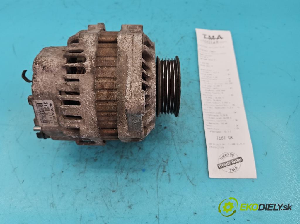 Honda Jazz II 2002-2008 1.3 I-DSI: 83 HP manual 61 kW 1339 cm3 5- Alternator A5TB0091 (Alternátory)