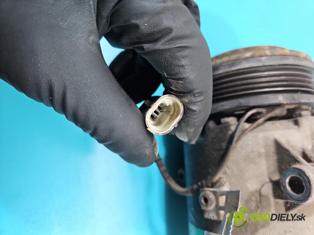 Opel Astra III 2004-2014 1.4 16V 90 HP manual 66 kW 1364 cm3 3- Kompresor: klimatizácie 13124749 (Kompresory klimatizácie)