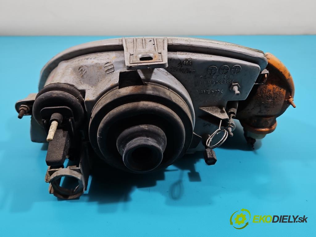 Fiat Seicento 0.9 JEDEN: 39 HP manual 29 kW 899 cm3 3- Reflektor: pravý  (Pravé)