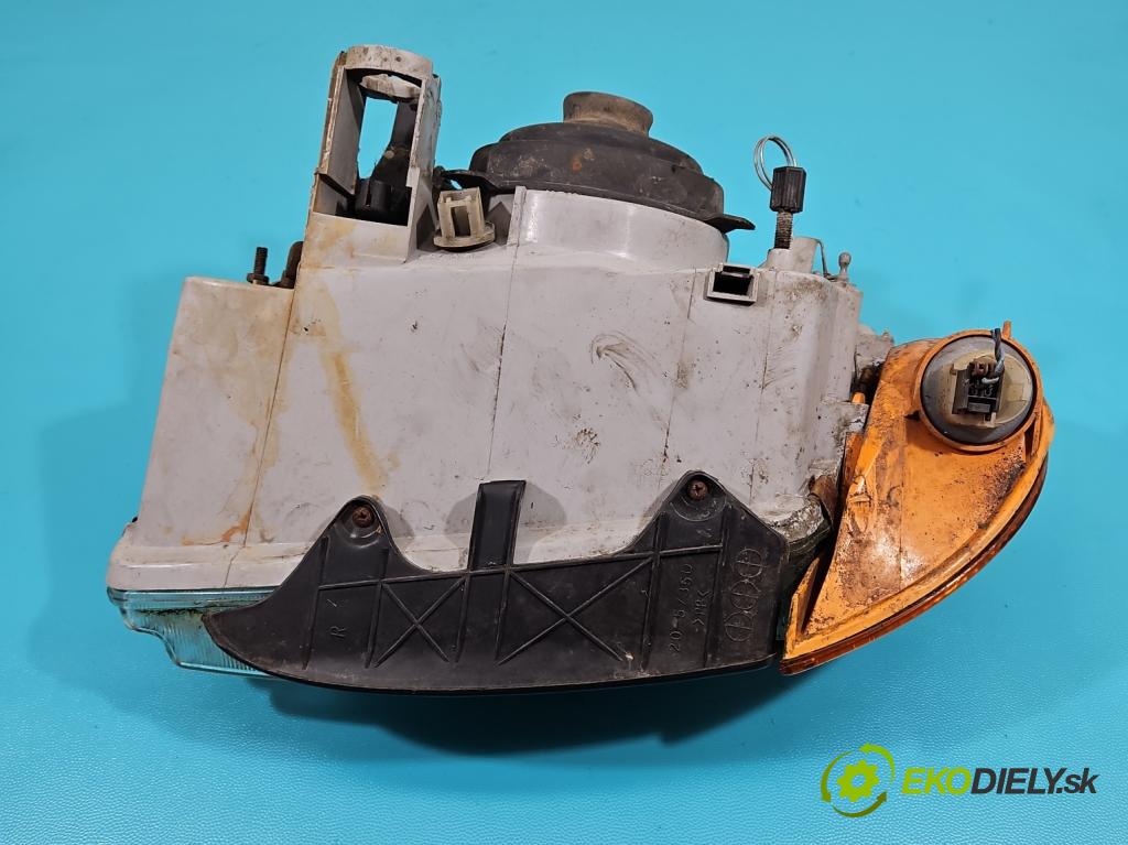 Fiat Seicento 0.9 JEDEN: 39 HP manual 29 kW 899 cm3 3- Reflektor: pravý  (Pravé)