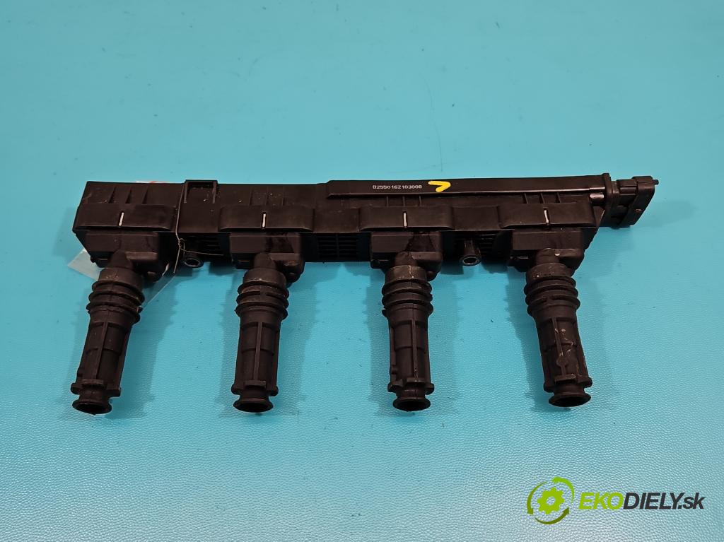 Opel Astra III 2004-2014 1.4 16V 90 HP manual 66 kW 1364 cm3 3- cievka zapaľovacia  (Zapaľovacie cievky, moduly)