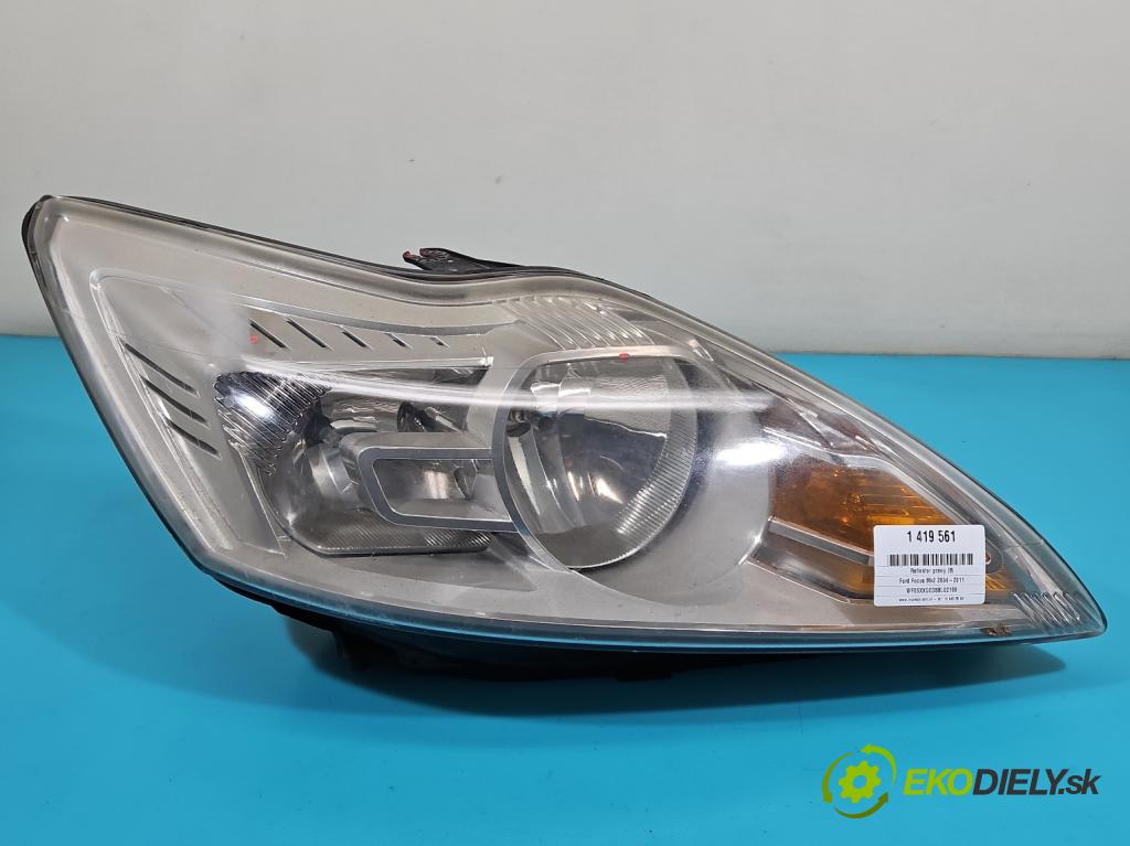 Ford Focus Mk2 2004-2011 1.8 tdci 116 HP manual 85 kW 1753 cm3 5- Reflektor: pravý 8M51-13W029-AD (Pravé)