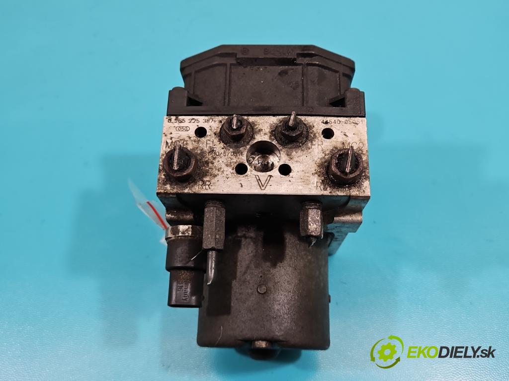 Toyota Avensis II T25 2003-2008 2.2 d-cat 177 HP manual 130 kW 2231 cm3 5- čerpadlo abs 0265950178 (Pumpy ABS)