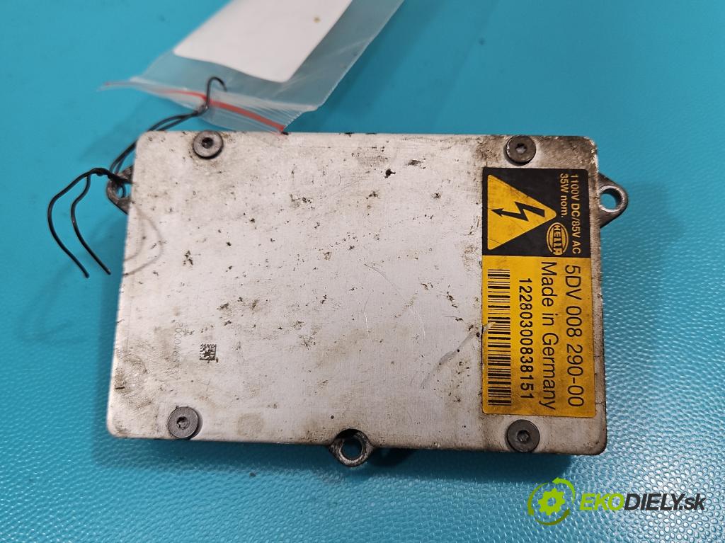 Audi A6 C6 2004-2011 2.7 tdi V6 179KM automatic 132 kW 2698 cm3 5- střídač: xenon 5DV008290-00 (Riadiaca jednotka xenónu)