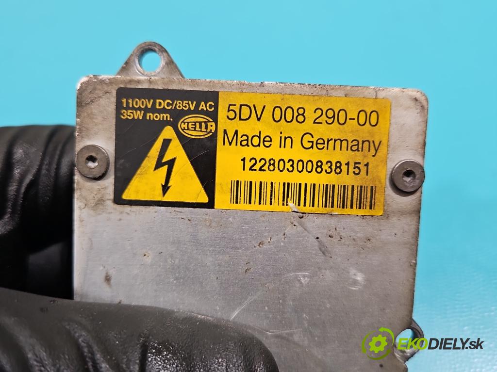 Audi A6 C6 2004-2011 2.7 tdi V6 179KM automatic 132 kW 2698 cm3 5- střídač: xenon 5DV008290-00 (Riadiaca jednotka xenónu)