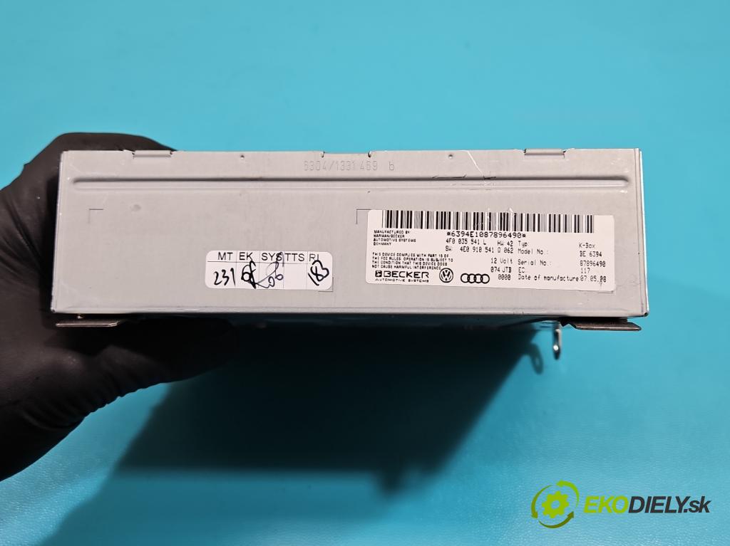 Audi A6 C6 2004-2011 2.7 tdi V6 179KM automatic 132 kW 2698 cm3 5- řídící jednotka 4F0035541L