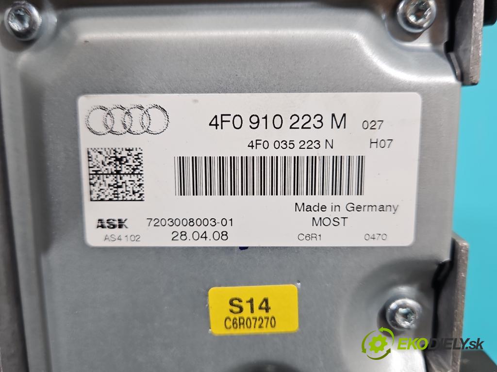 Audi A6 C6 2004-2011 2.7 tdi V6 179KM automatic 132 kW 2698 cm3 5- Zesilovač: 4F0910223M (Zosilňovač)