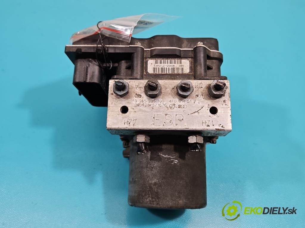 Audi A6 C6 2004-2011 2.7 tdi V6 179KM automatic 132 kW 2698 cm3 5- čerpadlo abs 0265235100 (Pumpy ABS)