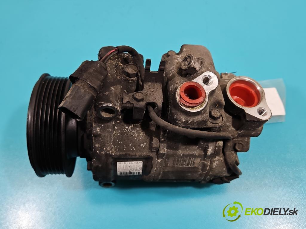 Audi A6 C6 2004-2011 2.7 tdi V6 179KM automatic 132 kW 2698 cm3 5- Kompresor: klimatizácie 4F0260805AG (Kompresory klimatizácie)