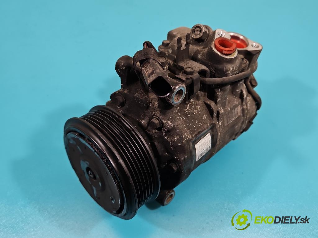 Audi A6 C6 2004-2011 2.7 tdi V6 179KM automatic 132 kW 2698 cm3 5- Kompresor: klimatizácie 4F0260805AG (Kompresory klimatizácie)