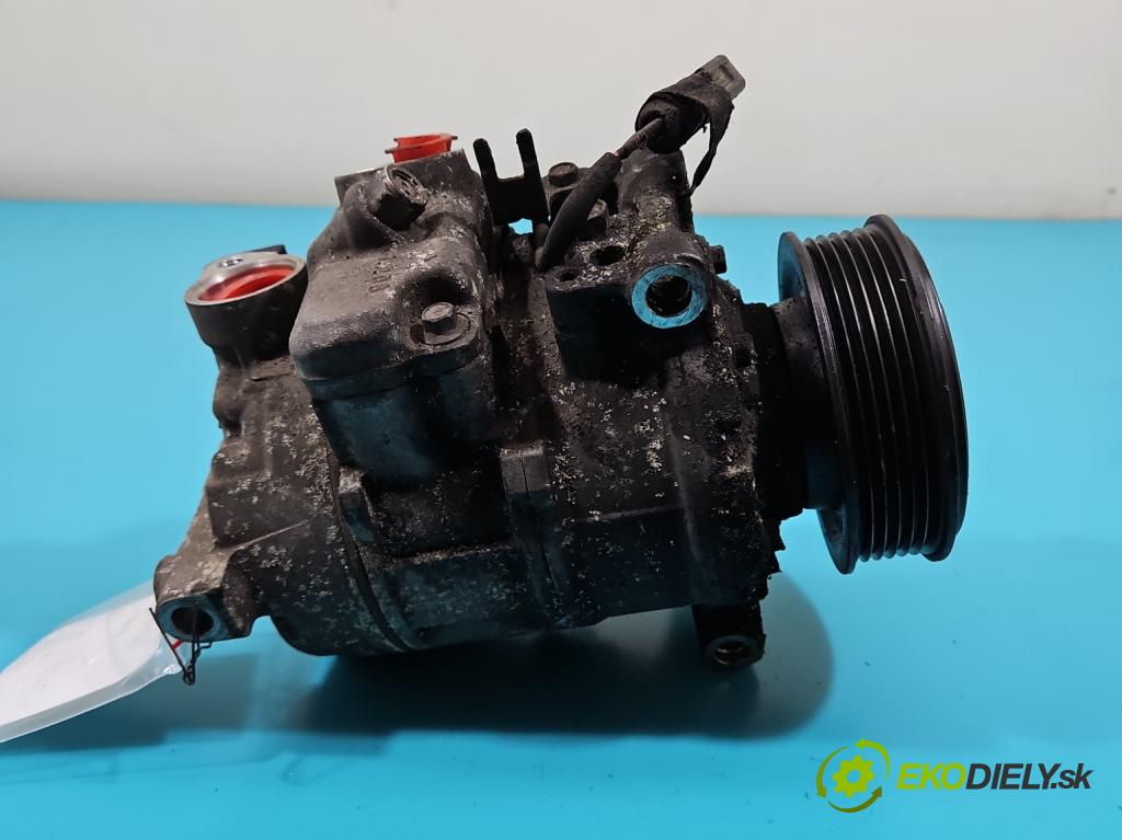 Audi A6 C6 2004-2011 2.7 tdi V6 179KM automatic 132 kW 2698 cm3 5- Kompresor: klimatizácie 4F0260805AG (Kompresory klimatizácie)