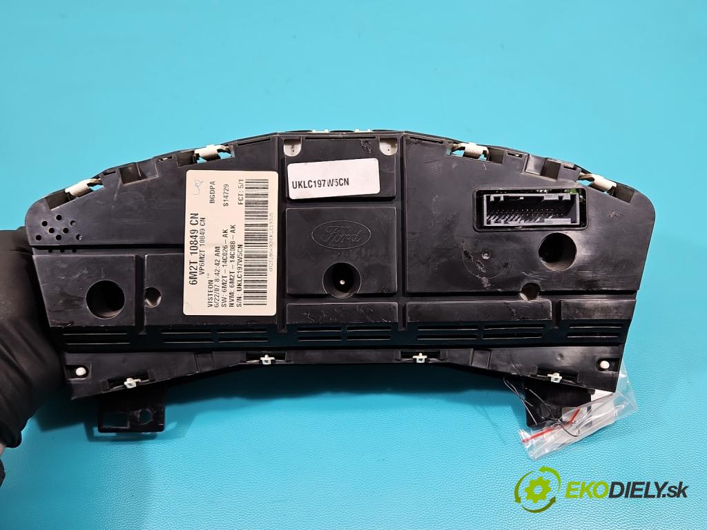 Ford S-max 1.8 TDCi 125 HP manual 92 kW 1753 cm3 5- prístrojovka/ budíky 6M2T-10849-CN (Prístrojové dosky, displeje)