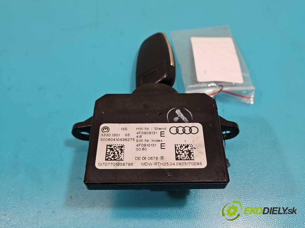 Audi A6 C6 2004-2011 2.7 tdi V6 179KM automatic 132 kW 2698 cm3 5- Spínačka 4F0909131E (Spínacie skrinky a kľúče)