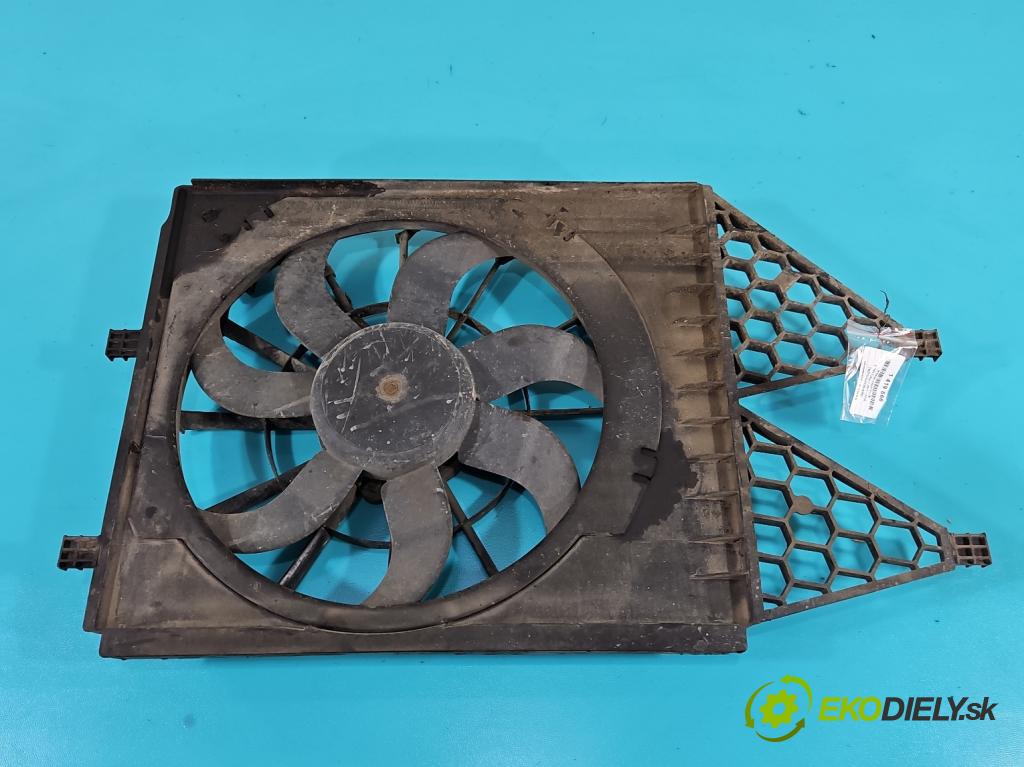 Skoda Fabia II 2007-2014 1.6 tdi 75 HP manual 55 kW 1598 cm3 5- Ventilátor chladiča 