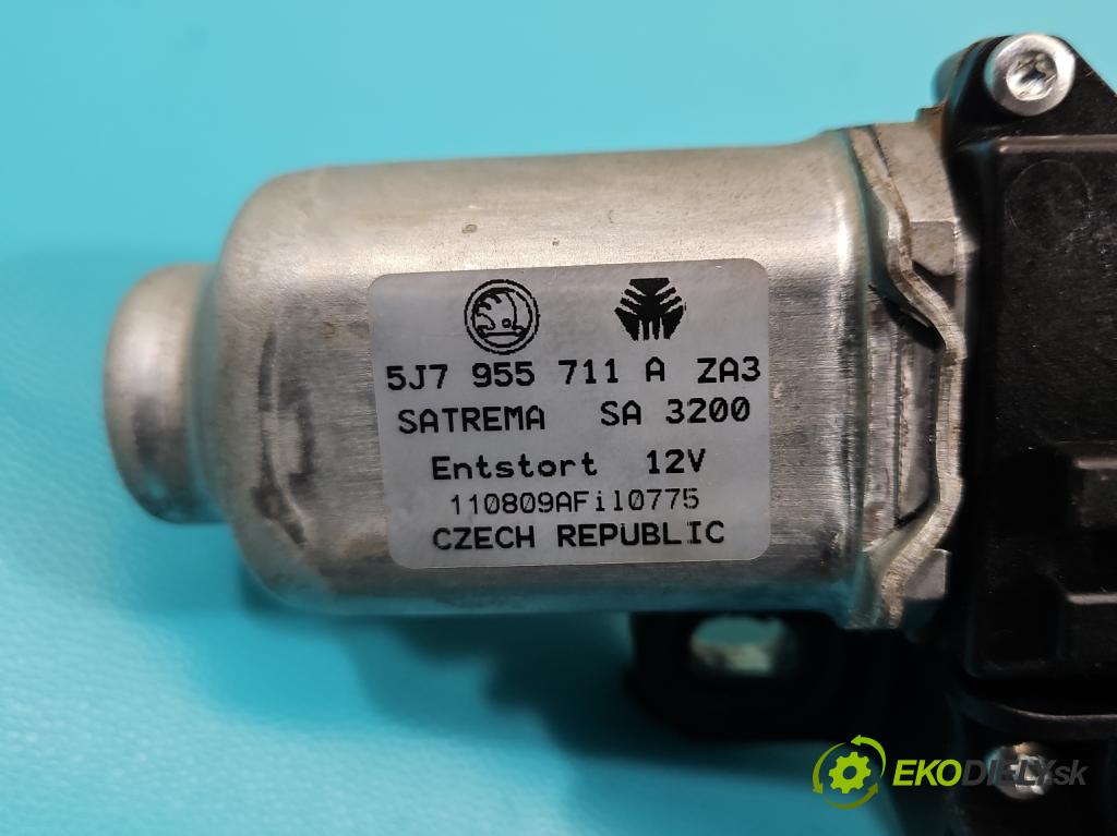 Skoda Fabia II 2007-2014 1.6 tdi 75 hp manual 55 kW 1598 cm3 5- motor stěrače zadní 5J7955711A