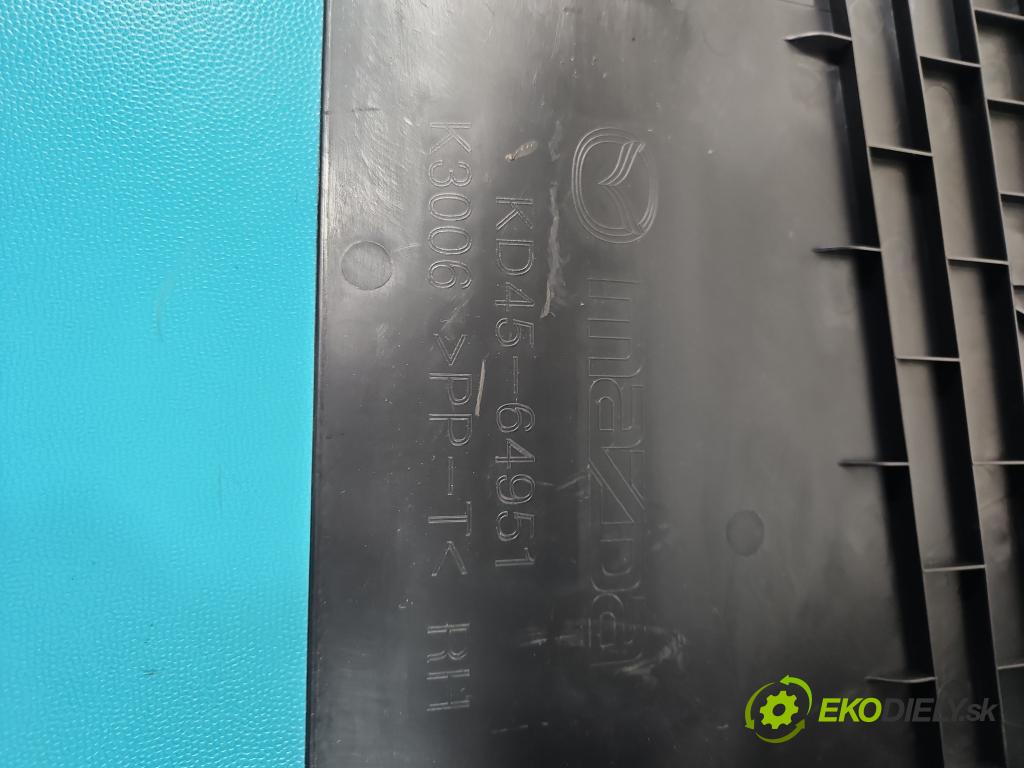 Mazda CX-5 2012-2017 2.2 SKYACTIV: 150 HP manual 110 kW 2191 cm3 5- operadlo KD45-64951 (Lakťové opierky)