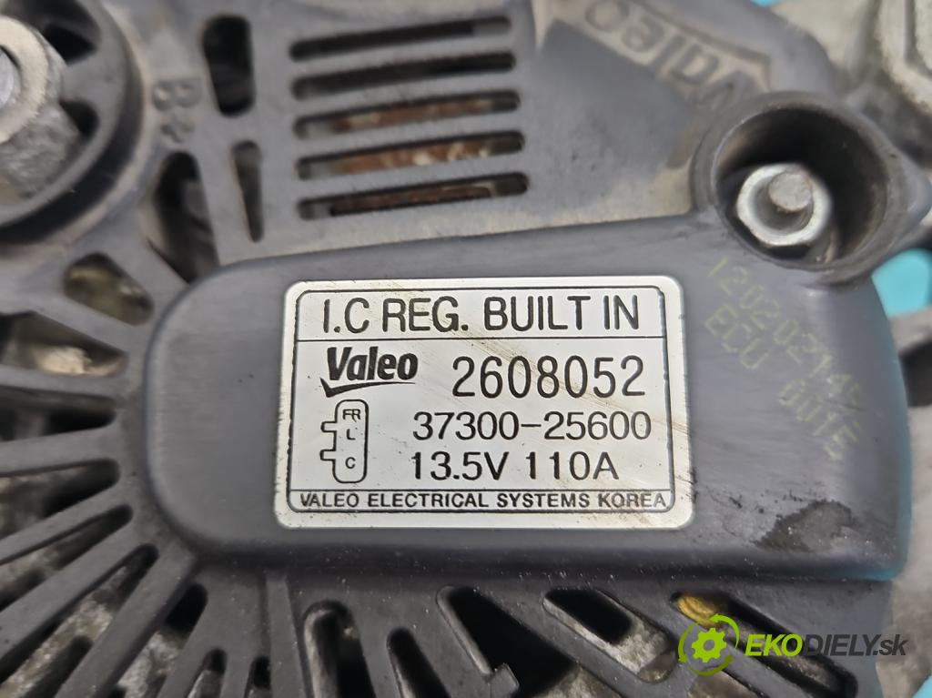 Hyundai Ix35 2.0 16V 163 HP automatic 120 kW 1998 cm3 5- Alternator 37300-25600 (Alternátory)