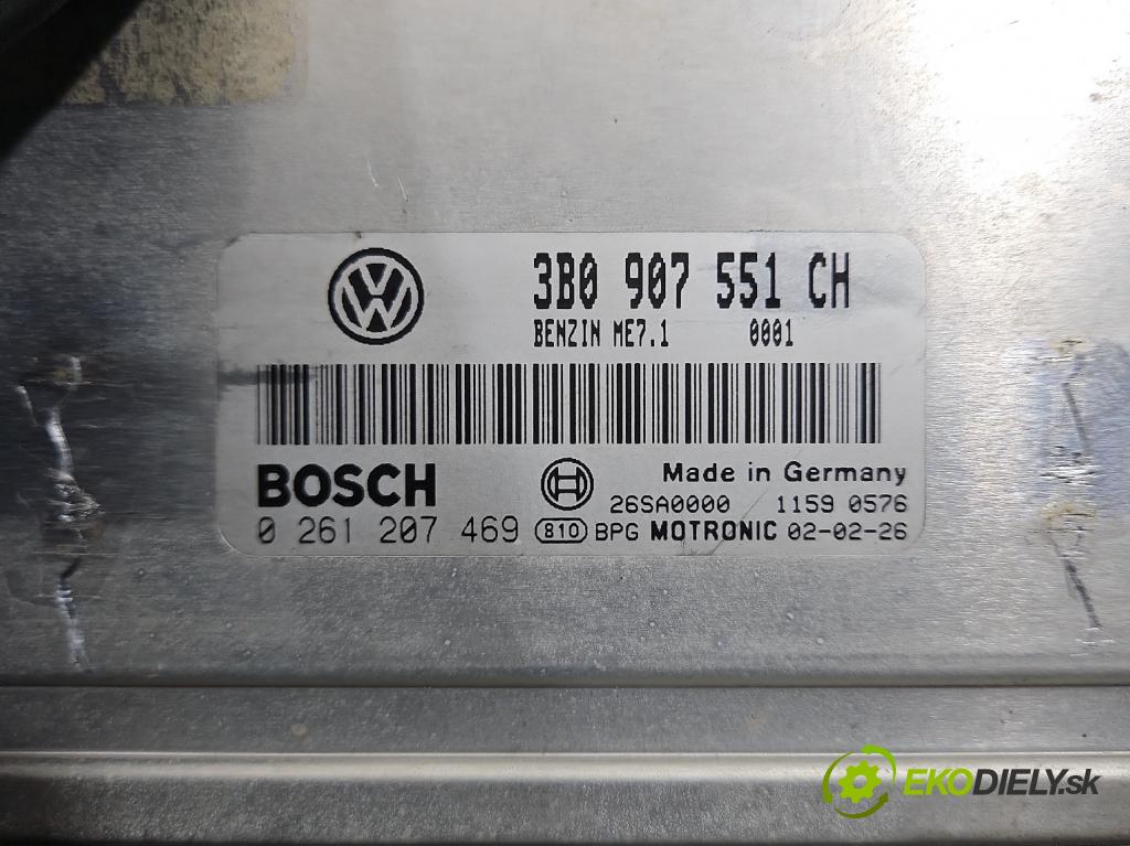 Vw Passat B5 1995-2005 2.8 V6 193 HP manual 142 kW 2771 cm3 4- riadiaca jednotka motora 3B0907551CH