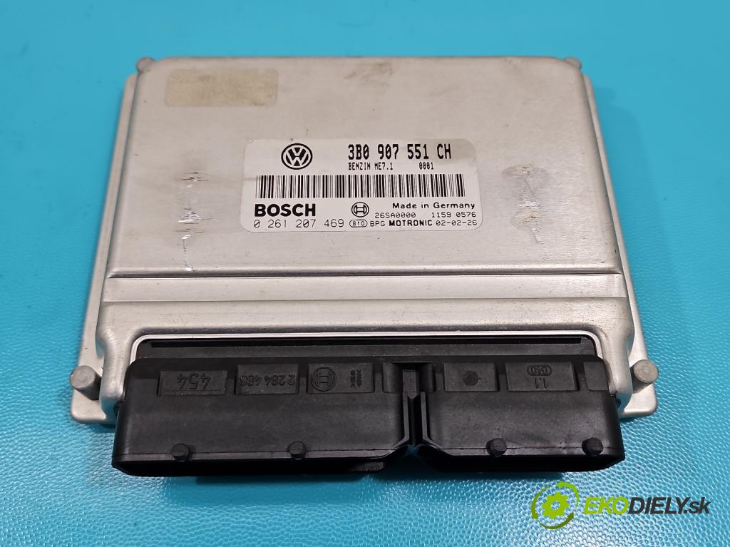 Vw Passat B5 1995-2005 2.8 V6 193 HP manual 142 kW 2771 cm3 4- riadiaca jednotka motora 3B0907551CH