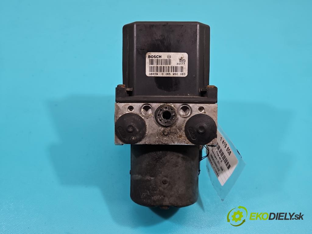 Skoda Superb I 2001-2008 2.5 tdi 163 HP automatic 120 kW 2496 cm3 4- čerpadlo abs 0265950063 (Pumpy ABS)