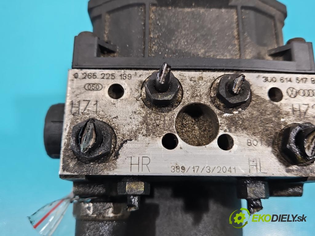 Skoda Superb I 2001-2008 2.5 tdi 163 HP automatic 120 kW 2496 cm3 4- čerpadlo abs 0265950063 (Pumpy ABS)