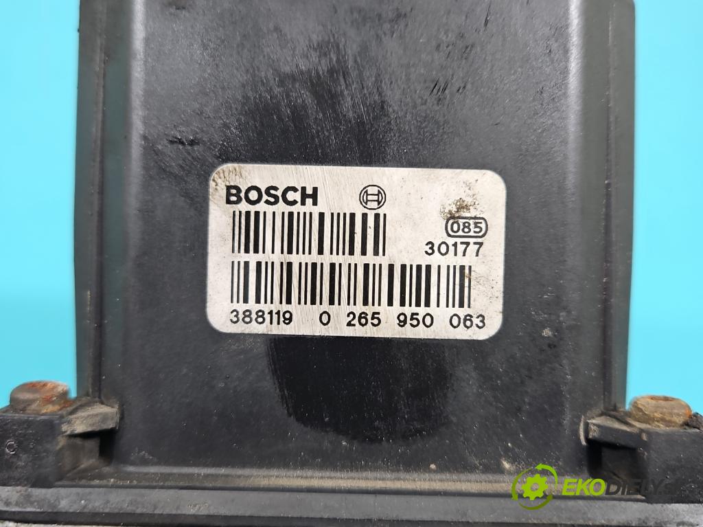 Skoda Superb I 2001-2008 2.5 tdi 163 HP automatic 120 kW 2496 cm3 4- čerpadlo abs 0265950063 (Pumpy ABS)