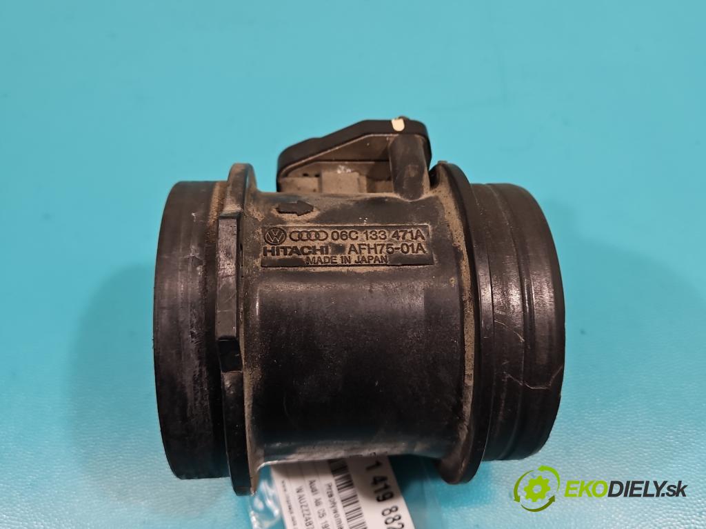 Audi A6 C5 1997-2004 3.0 v6 220KM automatic 162 kW 2976 cm3 5- průtokoměr: 06C133471A (Váhy vzduchu)