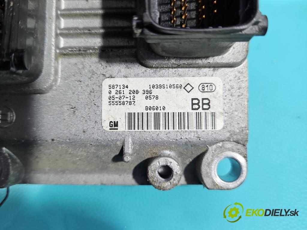 Opel Astra III 2004-2014 1.4 16V 90 HP manual 66 kW 1364 cm3 5- riadiaca jednotka motora 55558787
