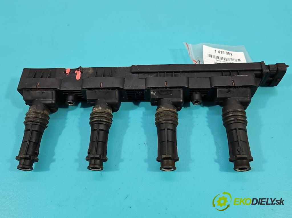 Opel Astra III 2004-2014 1.4 16V 90 HP manual 66 kW 1364 cm3 5- cievka zapaľovacia 0221503472 (Zapaľovacie cievky, moduly)