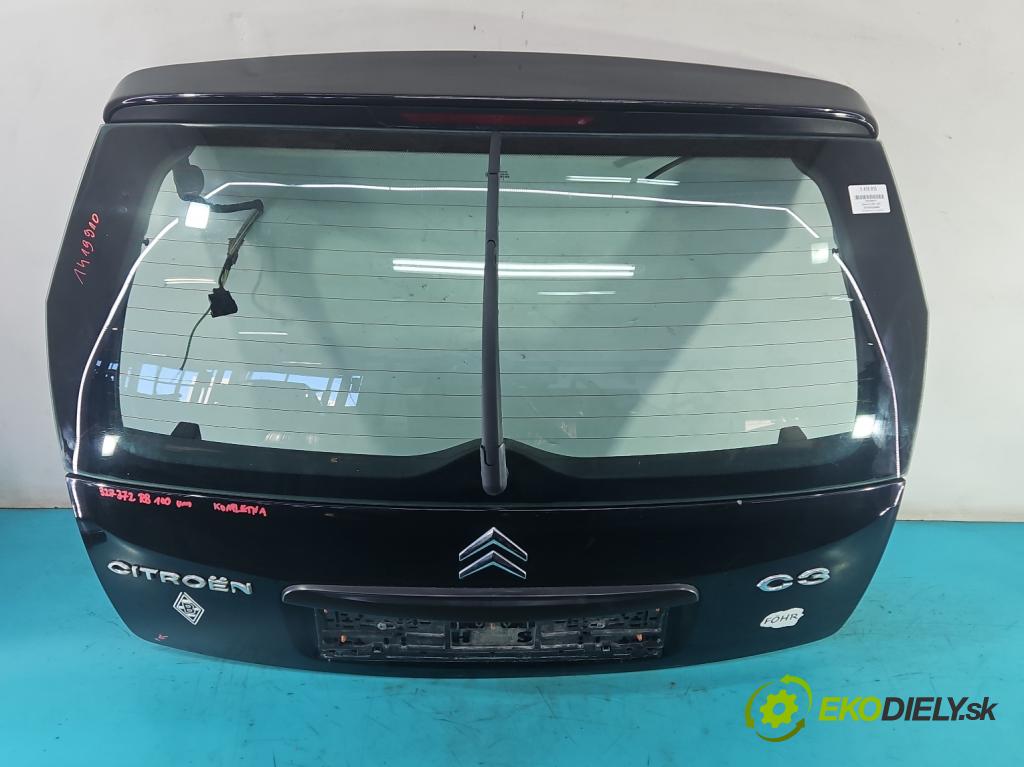 Citroen C3 I 2002-2009 1.4 8V 73 hp manual 54 kW 1360 cm3 5- zadní kufrové dveře (Zadní kapoty)