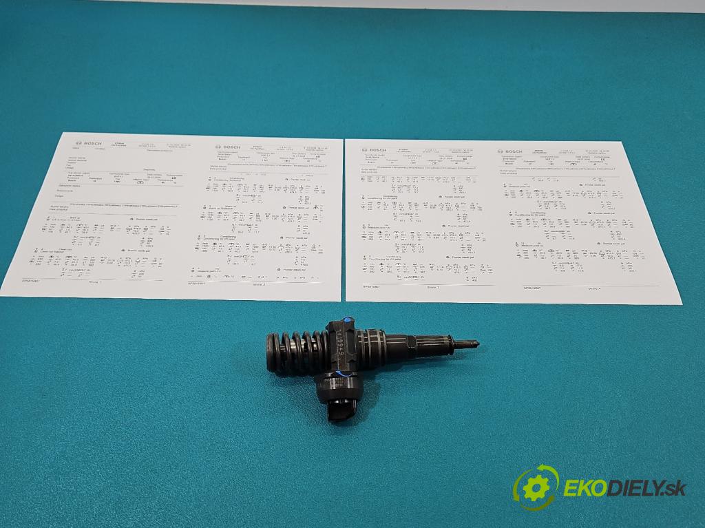 Seat Ibiza III 6L 2002-2008 1.4 TDI 69KM manual 51 kW 1422 cm3 3- vstrekovacie čerpadlo 0414720215 (Vstrekovač paliva)