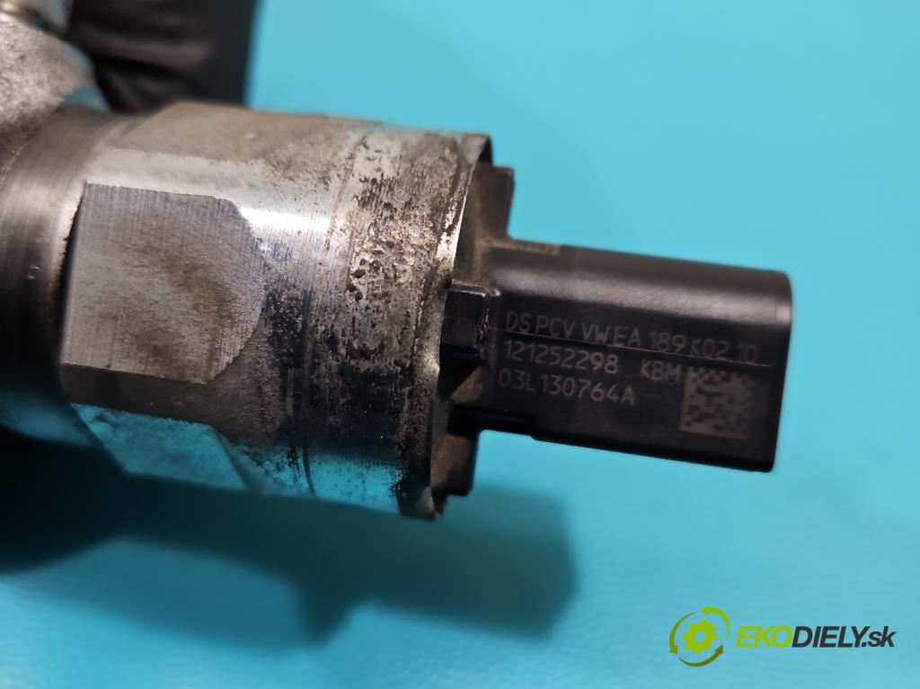 Seat Ibiza IV 6J 2008-2017 1.6 TDI 90 HP manual 66 kW 1598 cm3 5- lišta vstrekovacia 03L130089B (Vstrekovacia lišta)