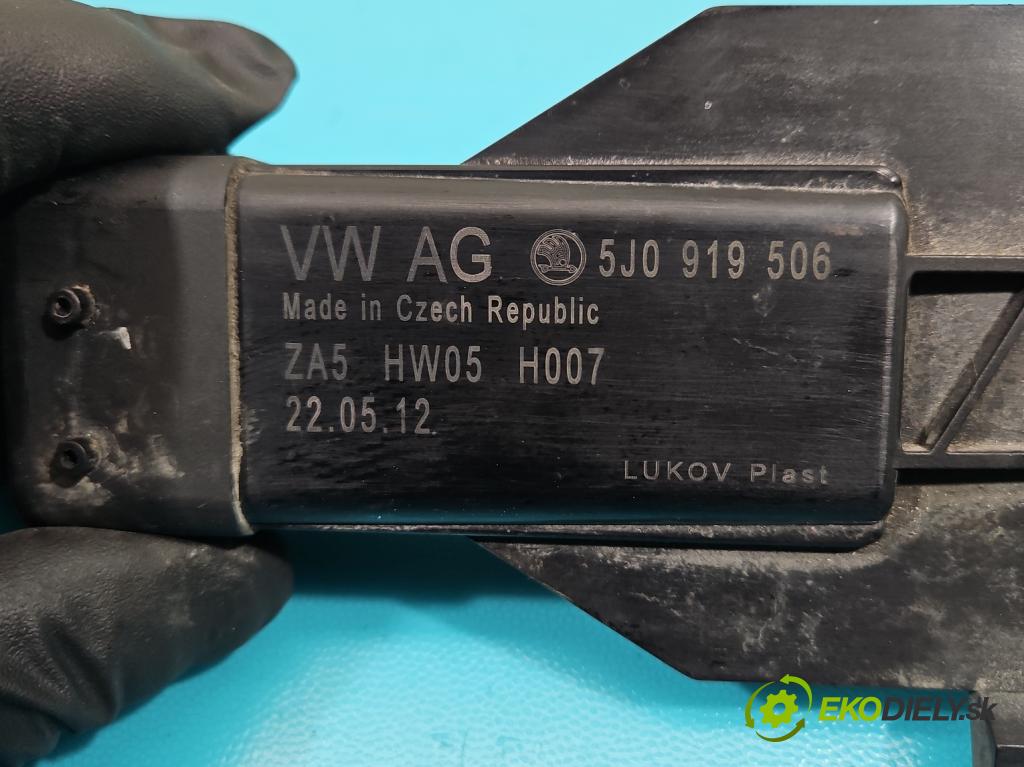 Seat Ibiza IV 6J 2008-2017 1.6 TDI 90 HP manual 66 kW 1598 cm3 5- Relé: svíčky: zařicích: 5J0919506 (Relé)