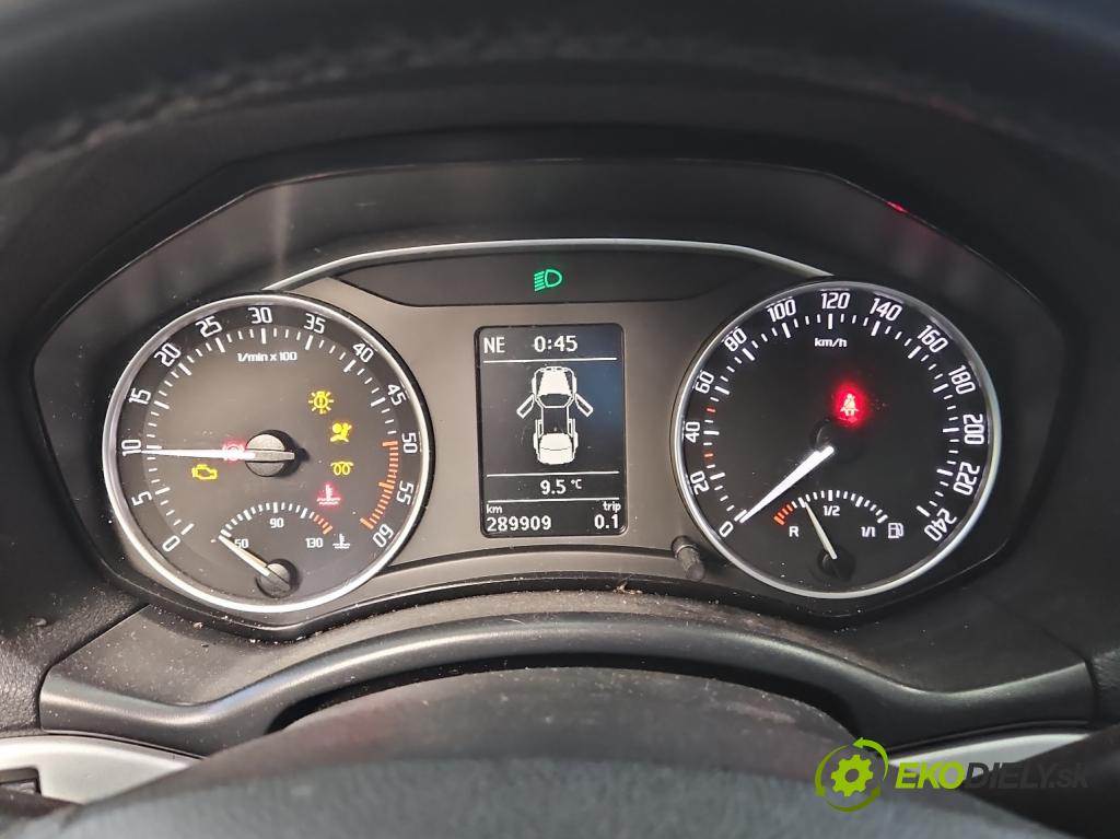 Skoda Octavia II 2004-2013 1.6 tdi 105 HP manual 77 kW 1598 cm3 5- prístrojovka/ budíky 1Z0920843S (Prístrojové dosky, displeje)