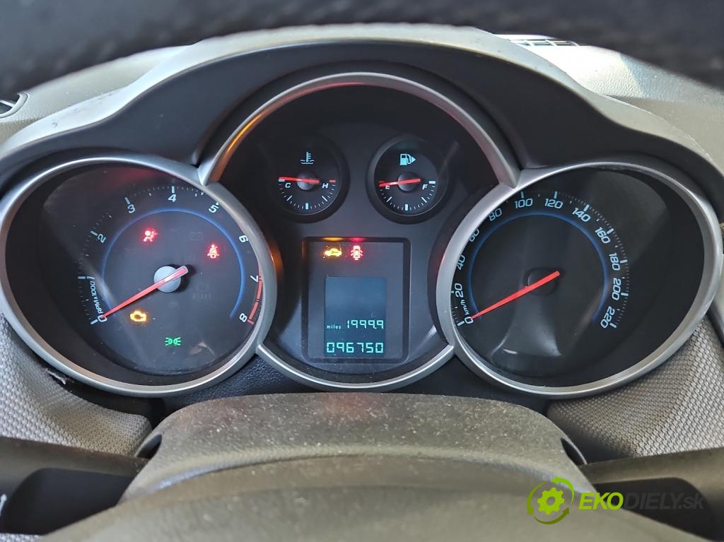 Chevrolet Cruze 1.6 16V 113 HP manual 83 kW 1598 cm3 4- riadiaca jednotka motora 25181280