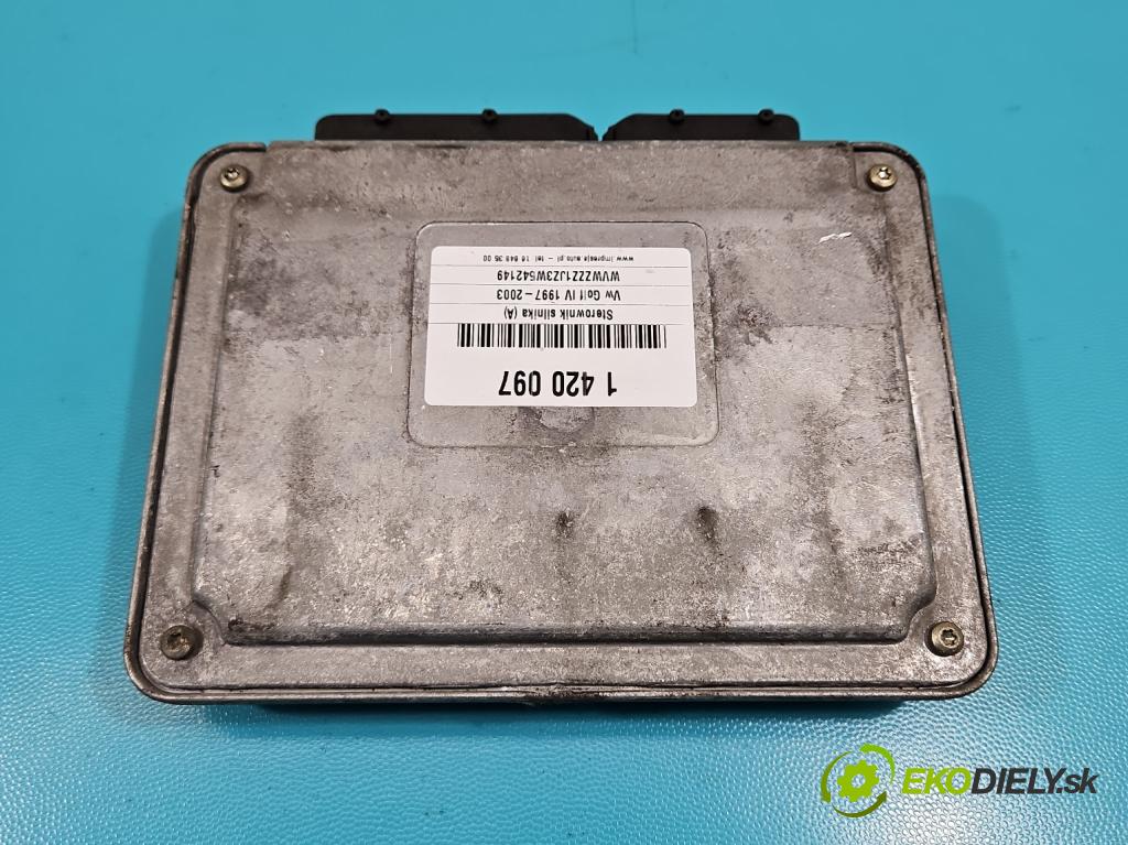 Vw Golf IV 1997-2003 1.6 16v 105 HP manual 77 kW 1598 cm3 5- riadiaca jednotka motora 036906034DR