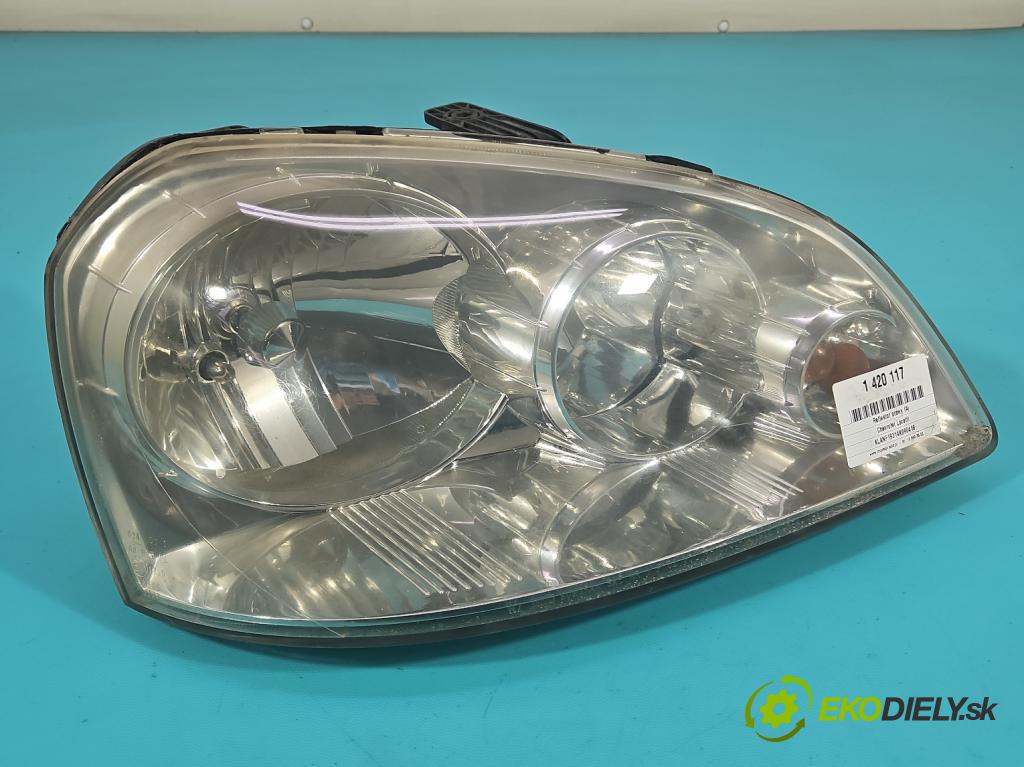 Chevrolet Lacetti 1.8 16V 122 HP manual 90 kW 1799 cm3 4- Reflektor: pravý  (Pravé)