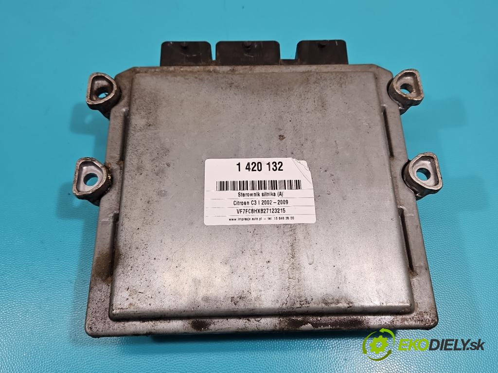 Citroen C3 I 2002-2009 1.4 HDI 68 HP manual 50 kW 1398 cm3 5- riadiaca jednotka motora 9654925480