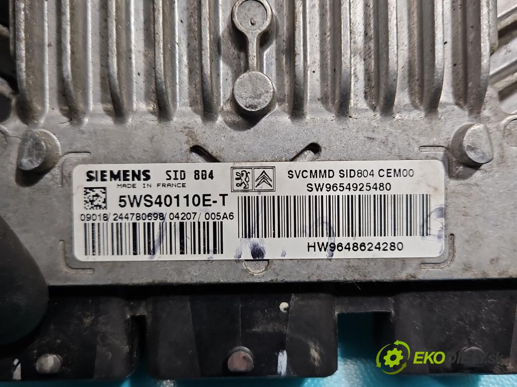 Citroen C3 I 2002-2009 1.4 HDI 68 HP manual 50 kW 1398 cm3 5- riadiaca jednotka motora 9654925480