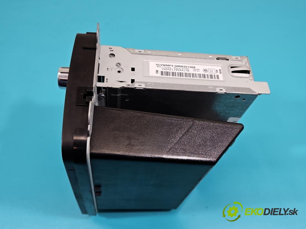 Vw Golf plus 2.0 tdi 110 HP manual 81 kW 1968 cm3 5- Radio originál 5M0035156B