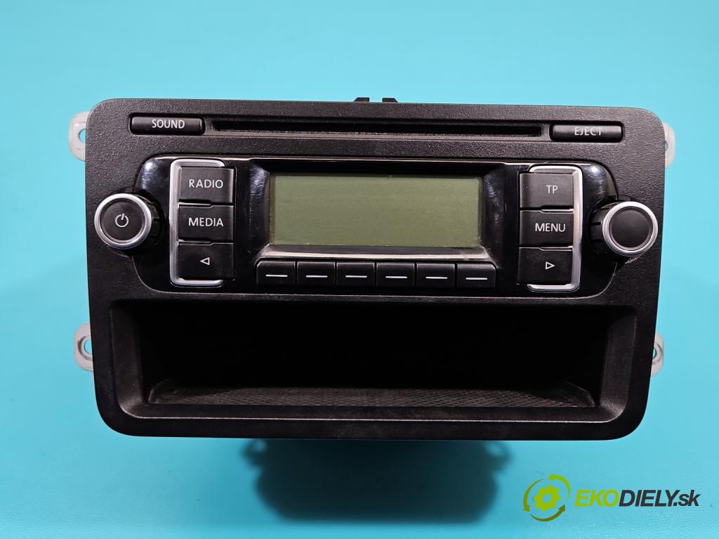 Vw Golf plus 2.0 tdi 110 HP manual 81 kW 1968 cm3 5- Radio originál 5M0035156B