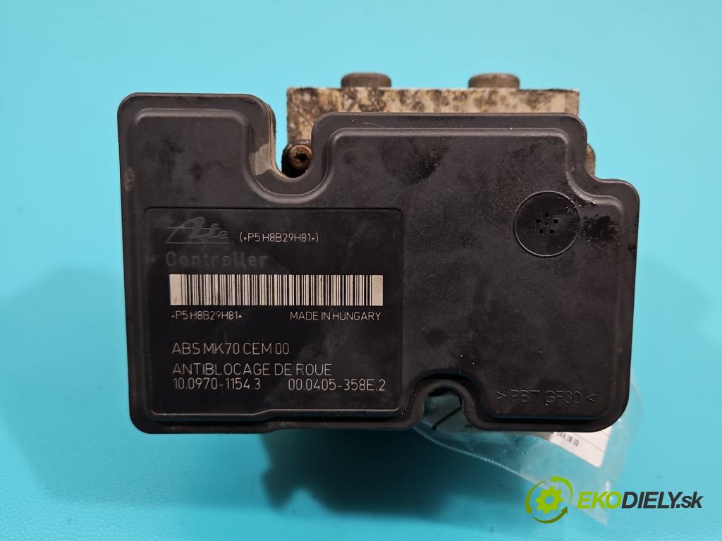 Peugeot 207 1.4 16V 95 HP manual 70 kW 1397 cm3 5- čerpadlo abs 9665344180 (Pumpy ABS)