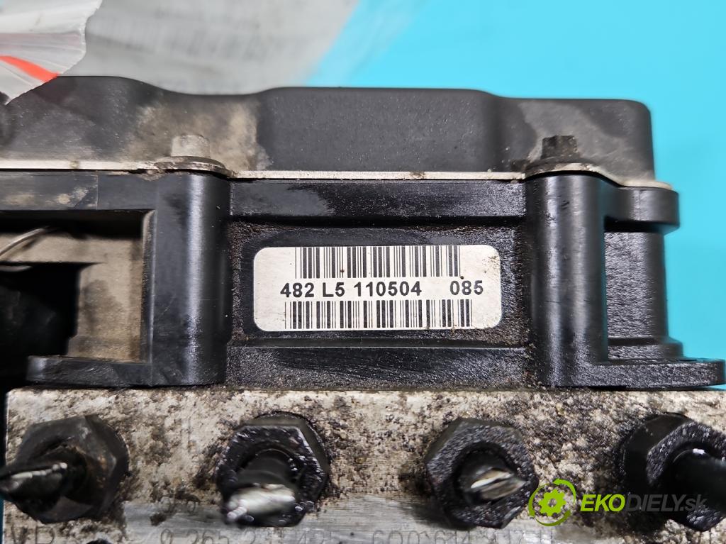 Seat Ibiza III 6L 2002-2008 1.4 16V 101 HP manual 74 kW 1390 cm3 3- čerpadlo abs 0265800362 (Pumpy ABS)