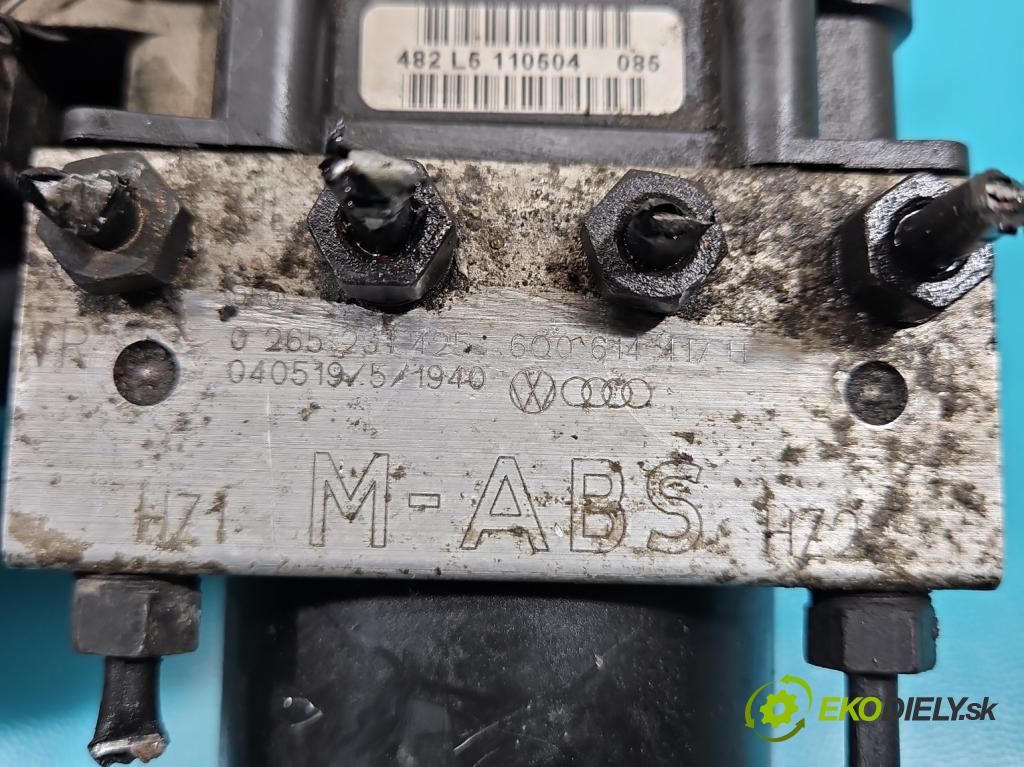 Seat Ibiza III 6L 2002-2008 1.4 16V 101 HP manual 74 kW 1390 cm3 3- čerpadlo abs 0265800362 (Pumpy ABS)