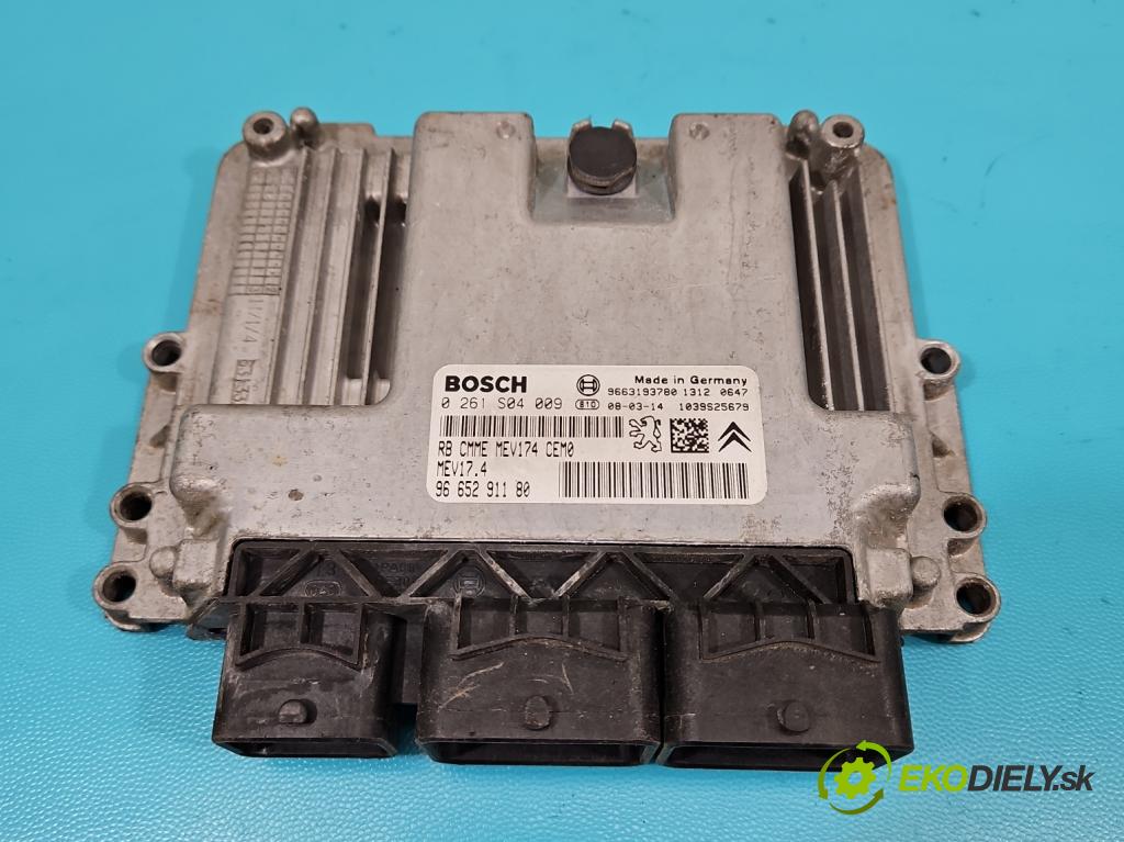 Peugeot 207 1.4 16V 95 HP manual 70 kW 1397 cm3 5- riadiaca jednotka motora 0261S04009