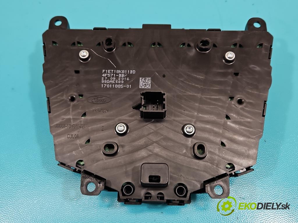 Ford Focus Mk3 2010-2018 1.5 tdci 95 HP manual 70 kW 1499 cm3 5- Radio originál F1BT-18C815-GK