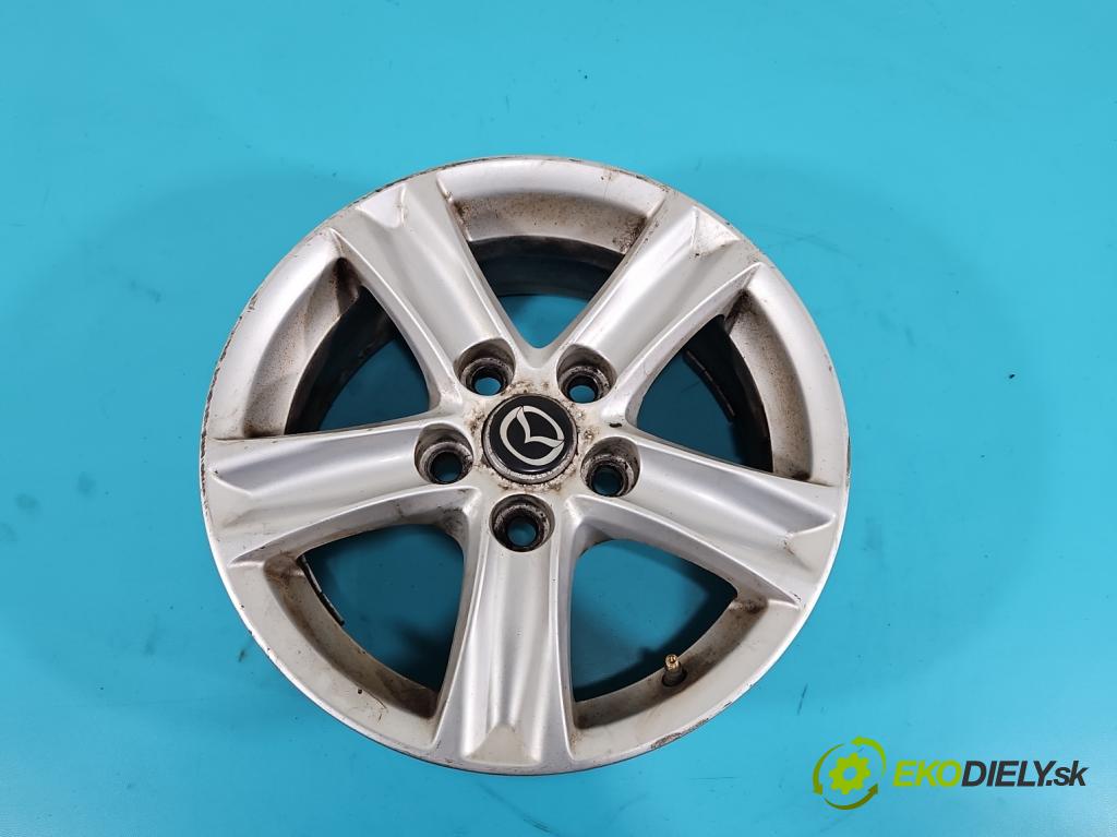 Mazda 3 I BK 2003-2009 1.6 citd 109 HP manual 80 kW 1560 cm3 5- Felga hliník: 15" komplet
