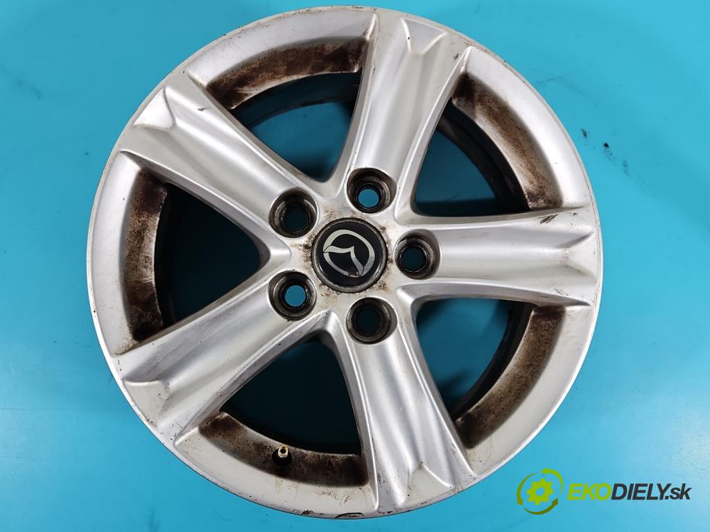 Mazda 3 I BK 2003-2009 1.6 citd 109 HP manual 80 kW 1560 cm3 5- Felga hliník: 15