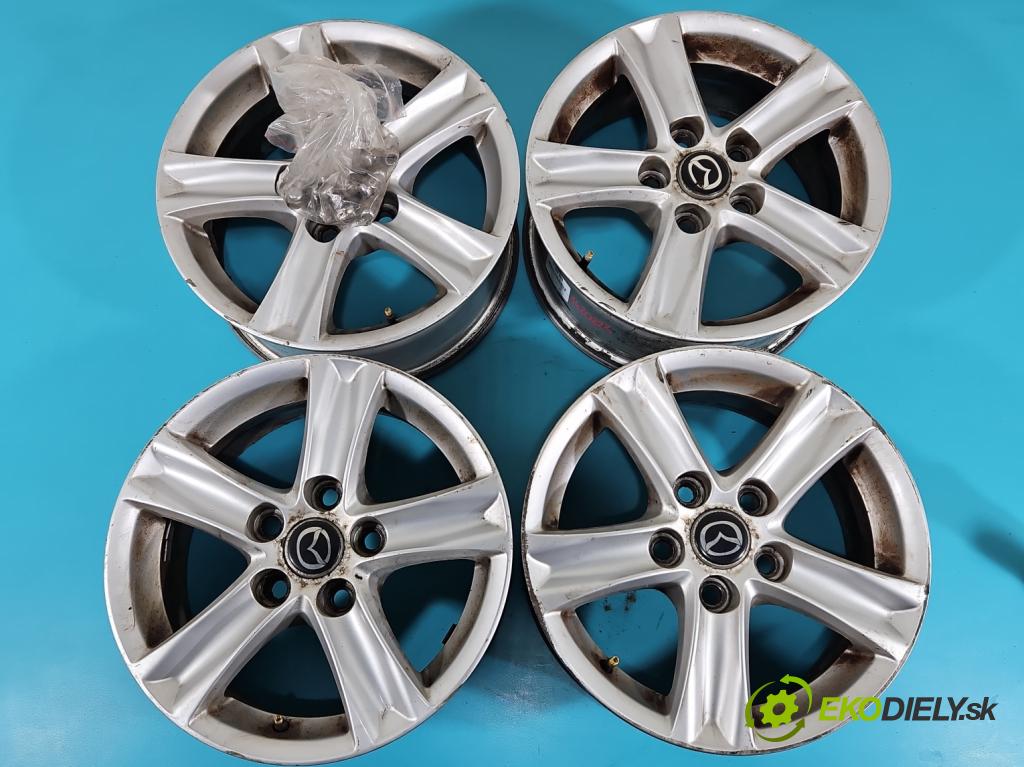 Mazda 3 I BK 2003-2009 1.6 citd 109 HP manual 80 kW 1560 cm3 5- Felga hliník: 15" komplet